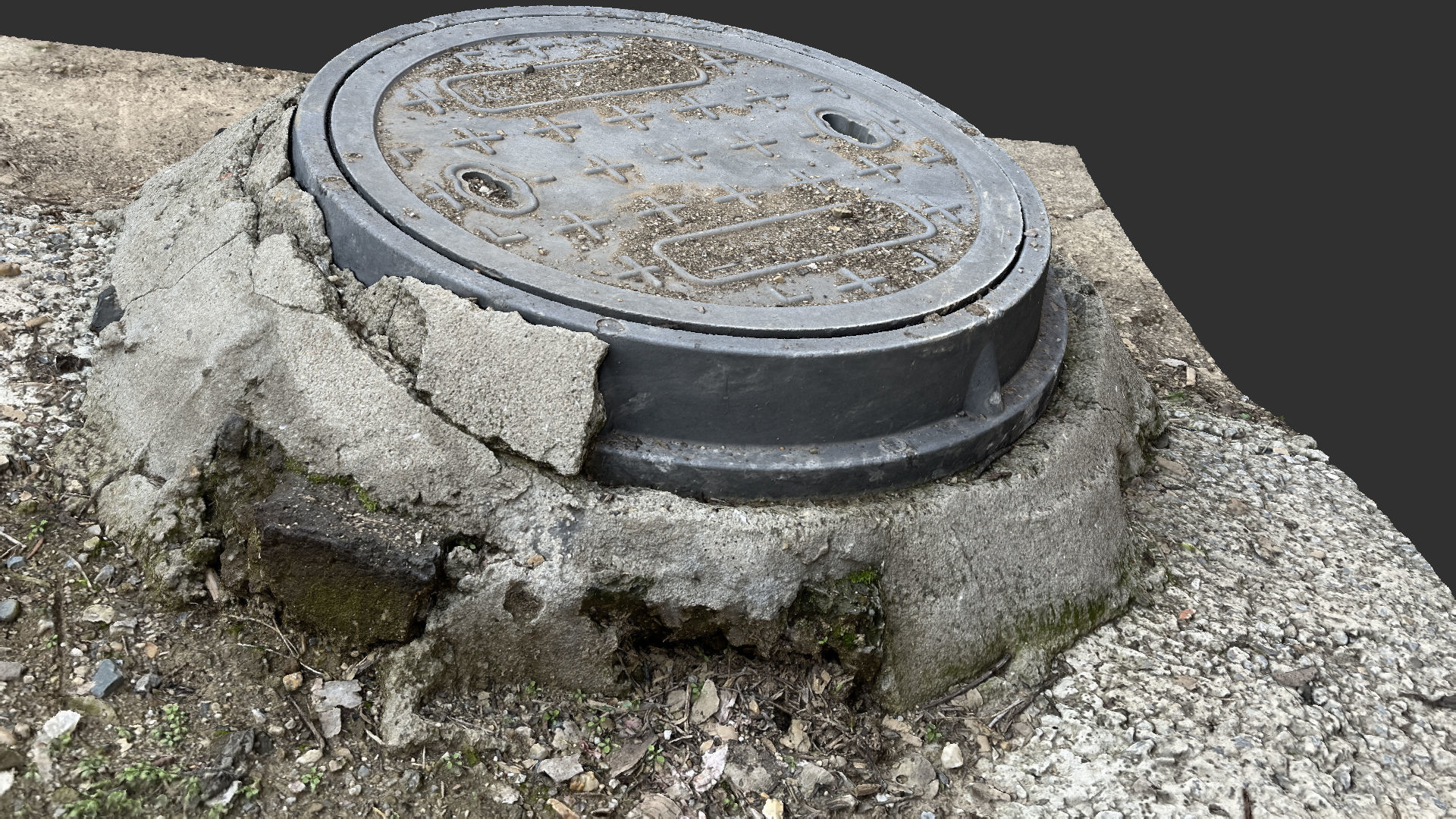 Manhole 3d Scan 3D model_8
