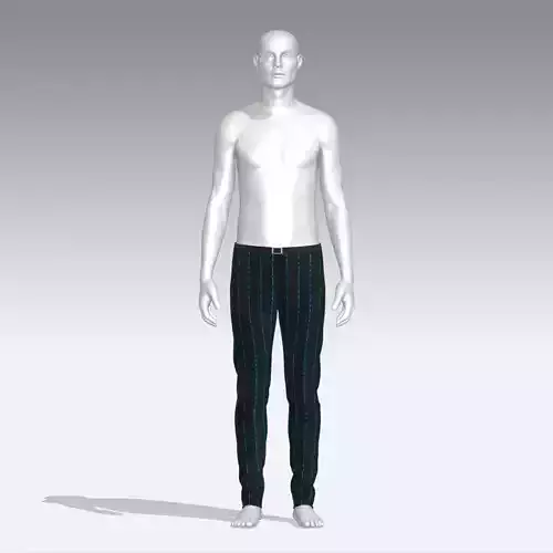 Pants mannequin wearing
