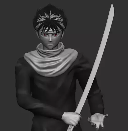 Hiei of the Evil Eye - Vincent 3D print model