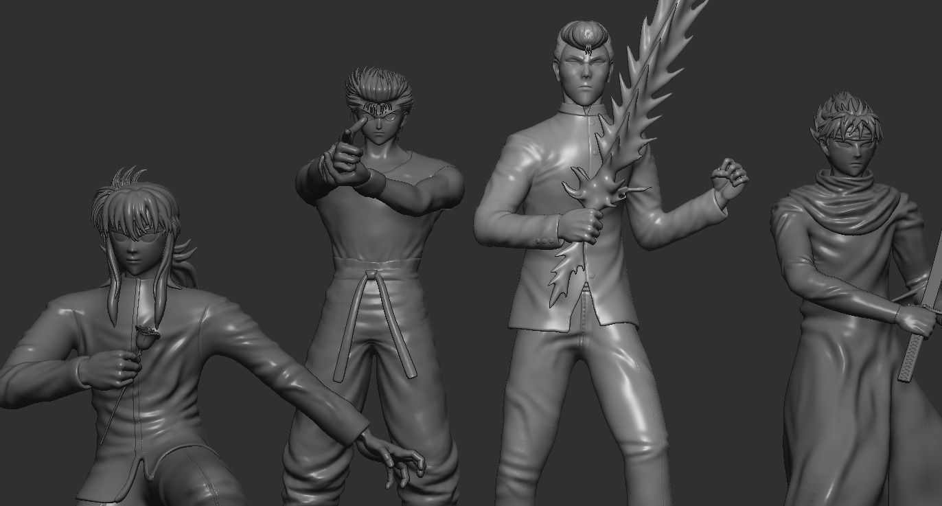 Hiei of the Evil Eye - Vincent 3D print model_6