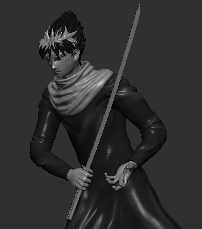 Hiei of the Evil Eye - Vincent 3D print model_2