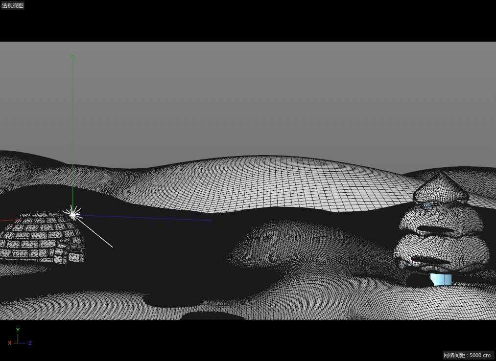  cartoon igloo 3D model_2