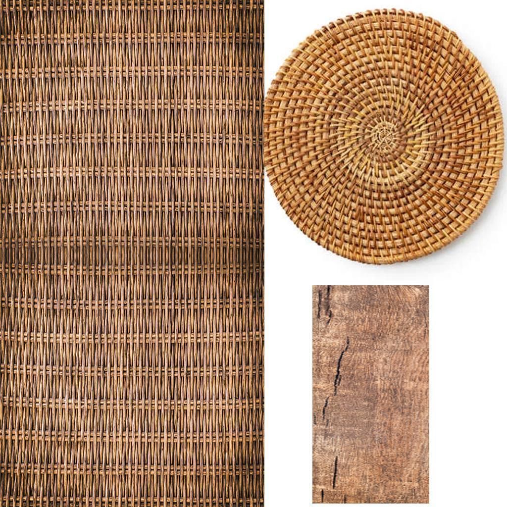  basketry Tools  and wooden tools Low-poly 3D model_21