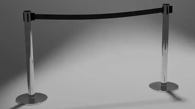 Stanchion Belt Guidance Barrier