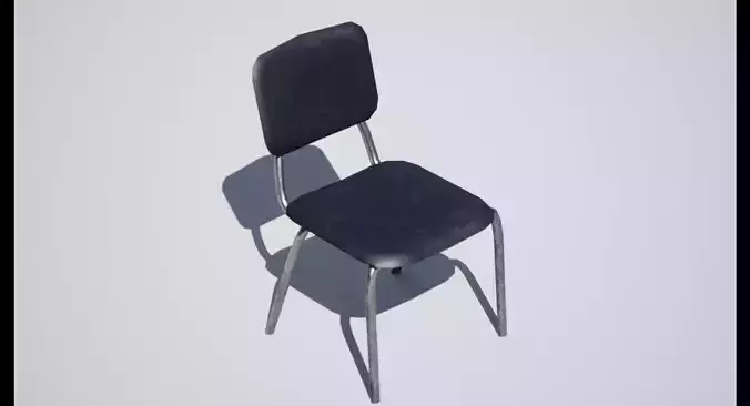 Chair Low-poly 3D model