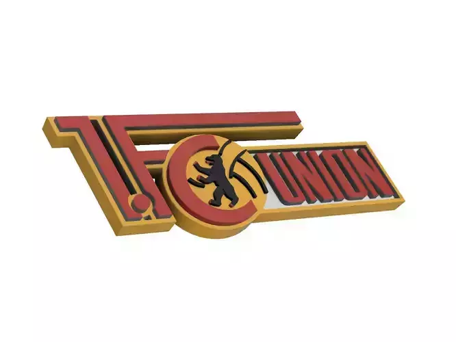 FC Union Berlin Wall Sign  3D print model