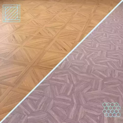 Parquet - Laminate - Wooden floor 2 in 1