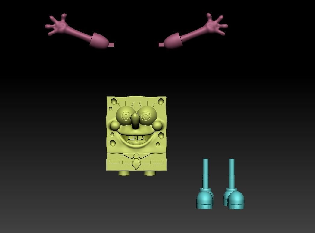 SpongeBob 3DPrint 3D print model_5