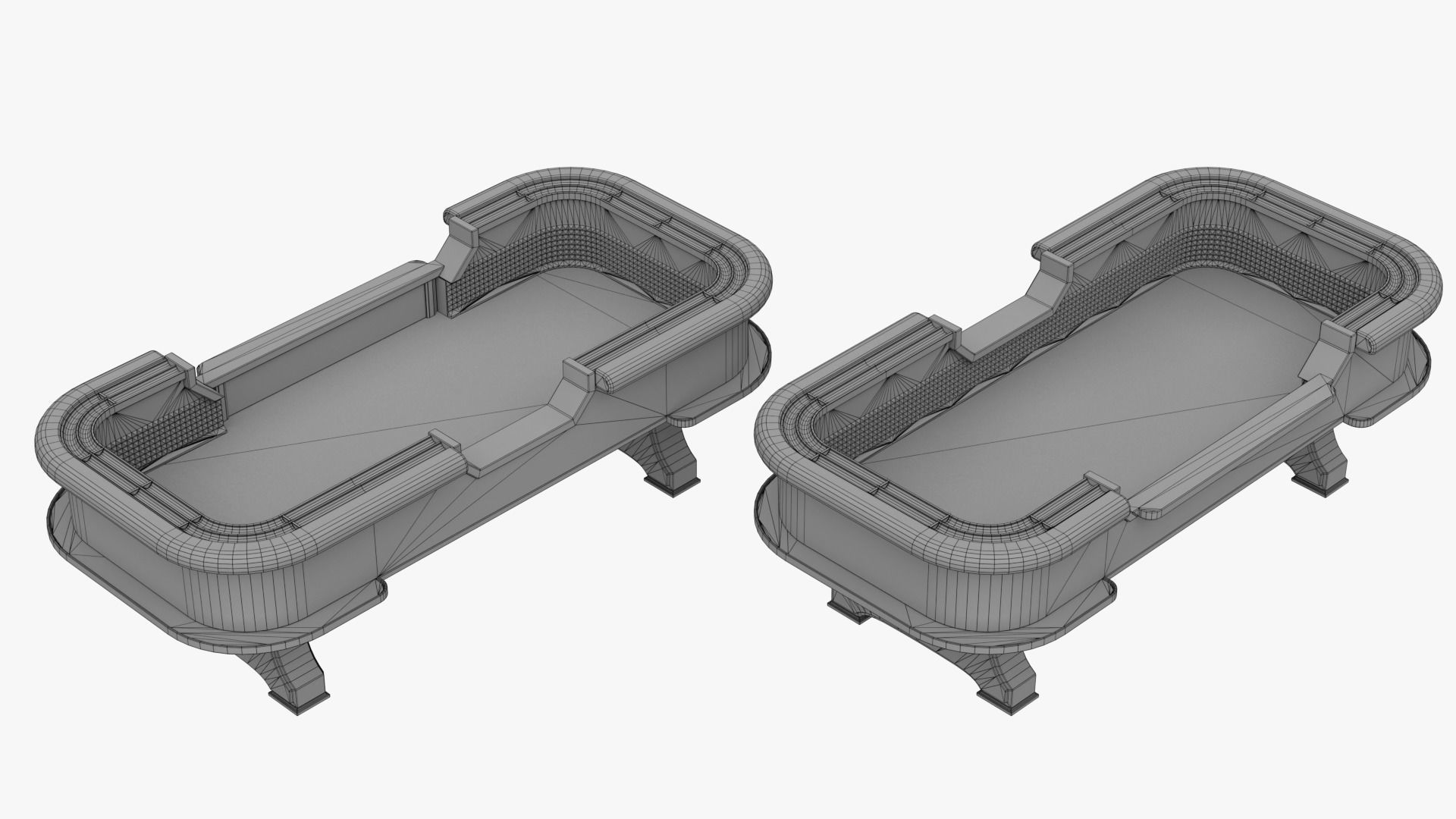 Craps Table 3D Low-poly 3D model_13