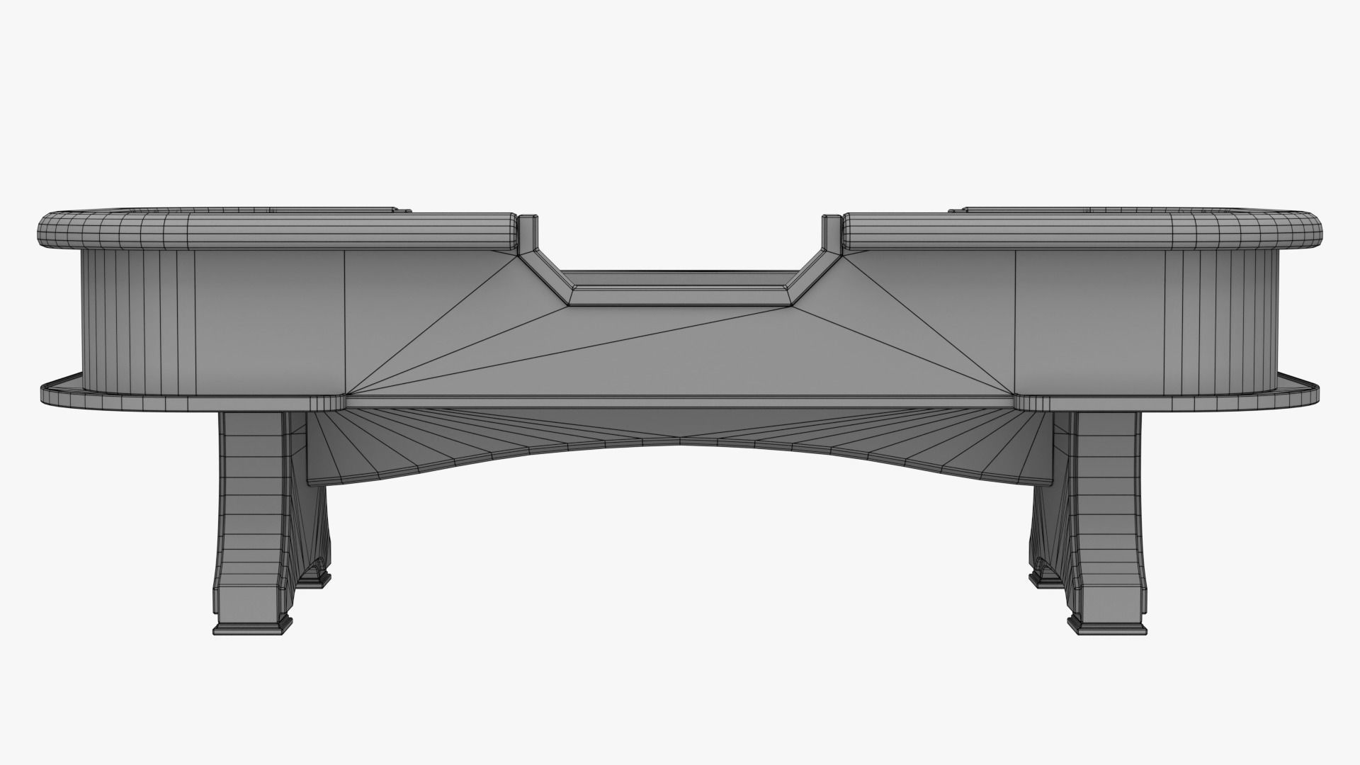 Craps Table 3D Low-poly 3D model_15