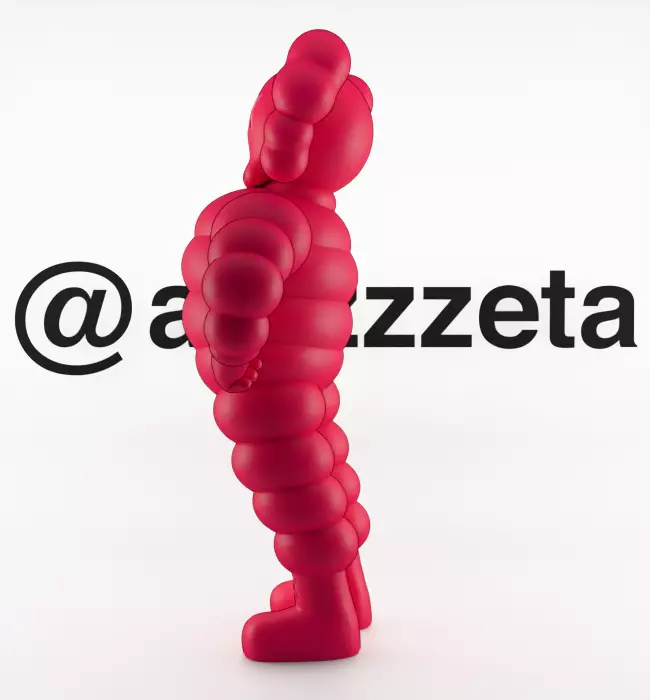 Kaws Companion x Chum Textured Low-poly 3D model_25