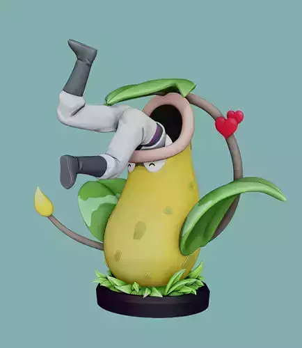 victreebel and james - pokemon 3D print model