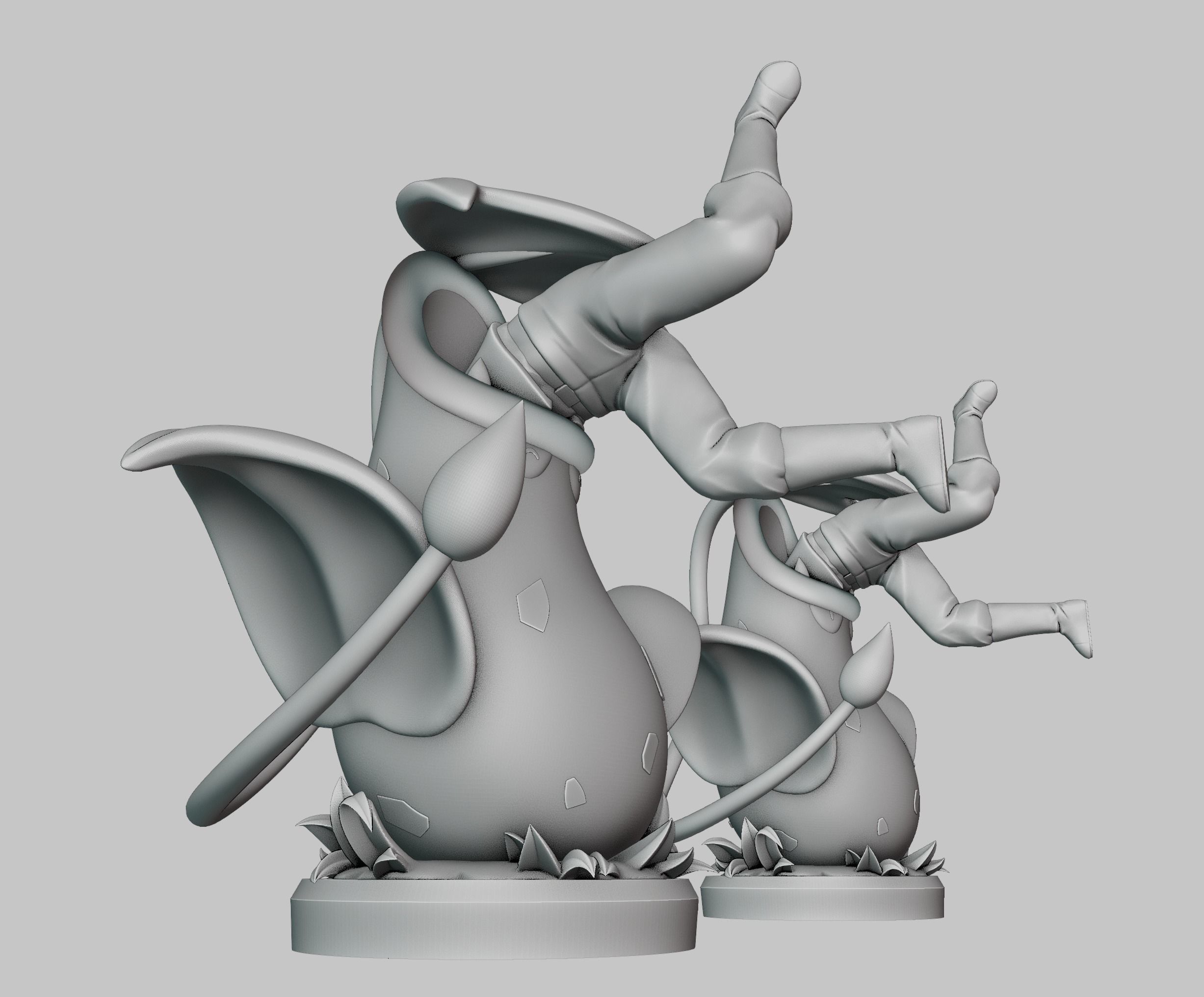 victreebel and james - pokemon 3D print model_21
