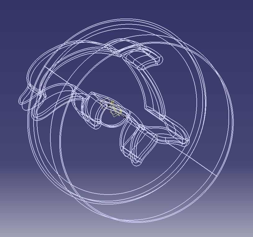 Cookie Cutter Dolphin and Circle 3D print model_15