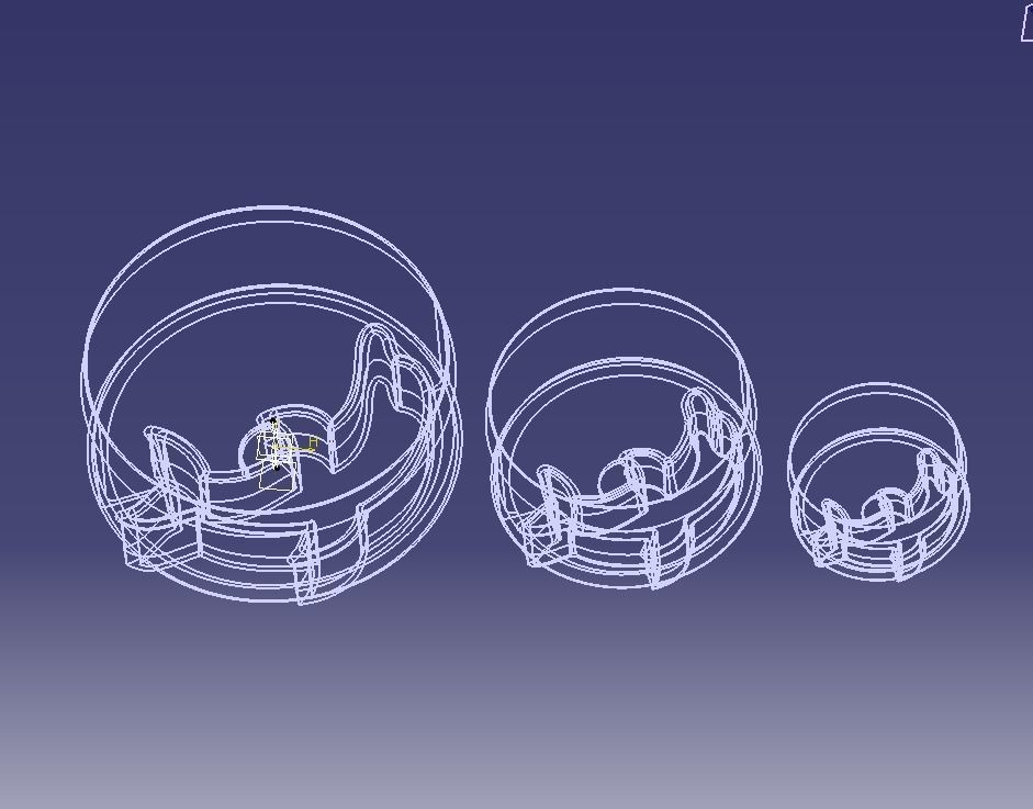 Cookie Cutter Dolphin and Circle 3D print model_7