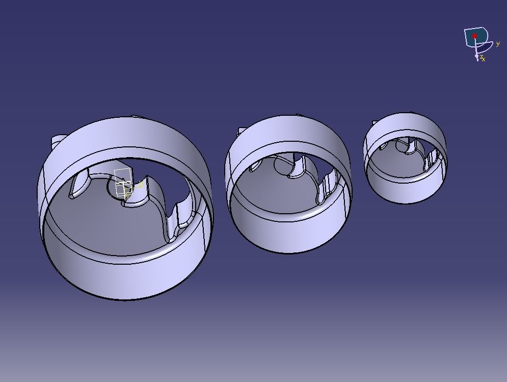 Cookie Cutter Dolphin and Circle 3D print model_23