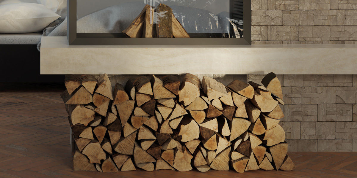Photorealistic Firewood Pieces Low-poly 3D model_5