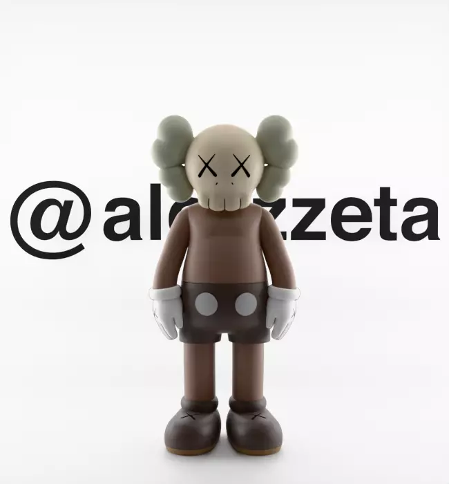 Kaws Companion x Chum for Print 3D print model_3