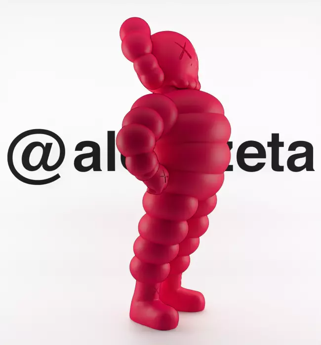 Kaws Companion x Chum for Print 3D print model_36