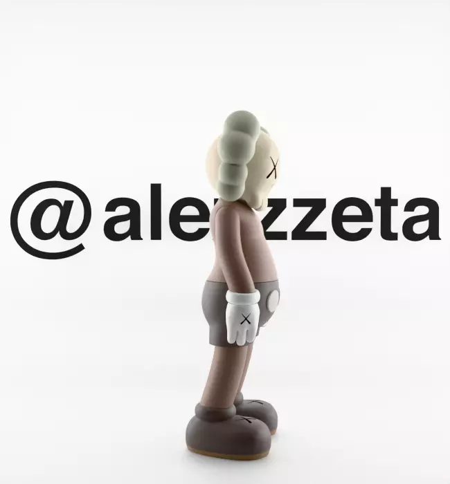 Kaws Companion x Chum for Print 3D print model_17