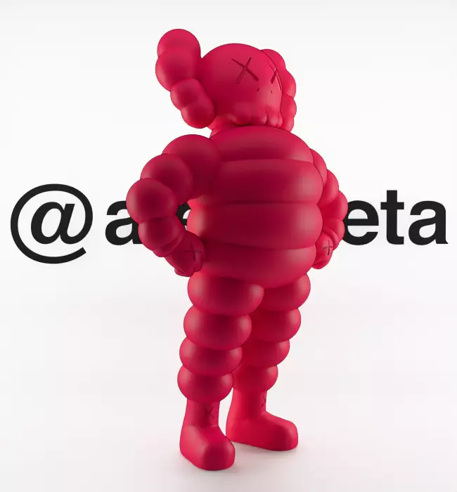 Kaws Companion x Chum for Print 3D print model_37