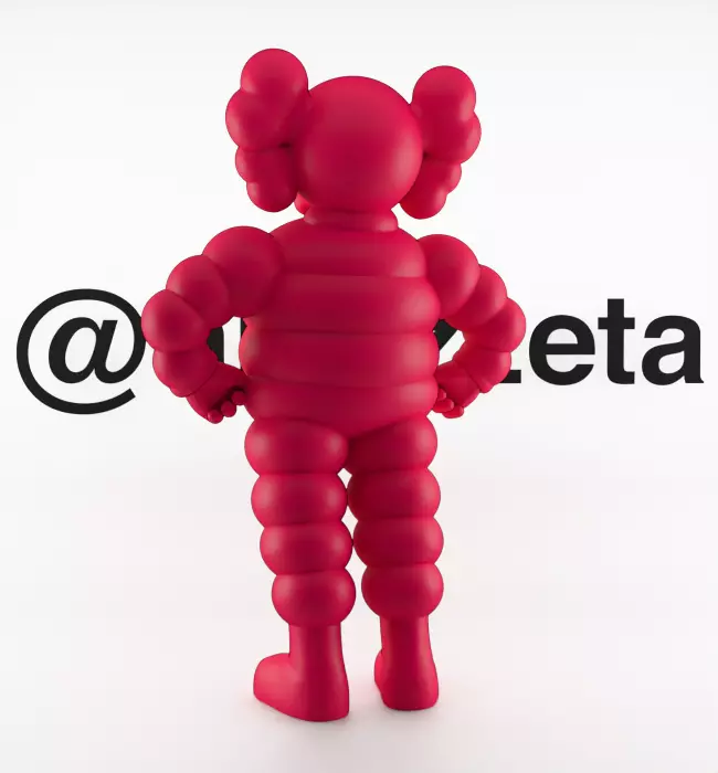 Kaws Companion x Chum for Print 3D print model_29