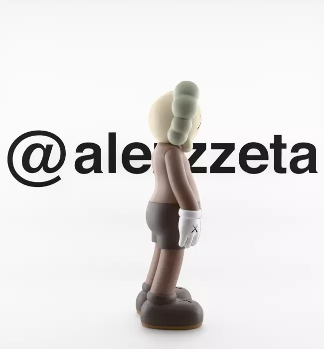 Kaws Companion x Chum for Print 3D print model_16