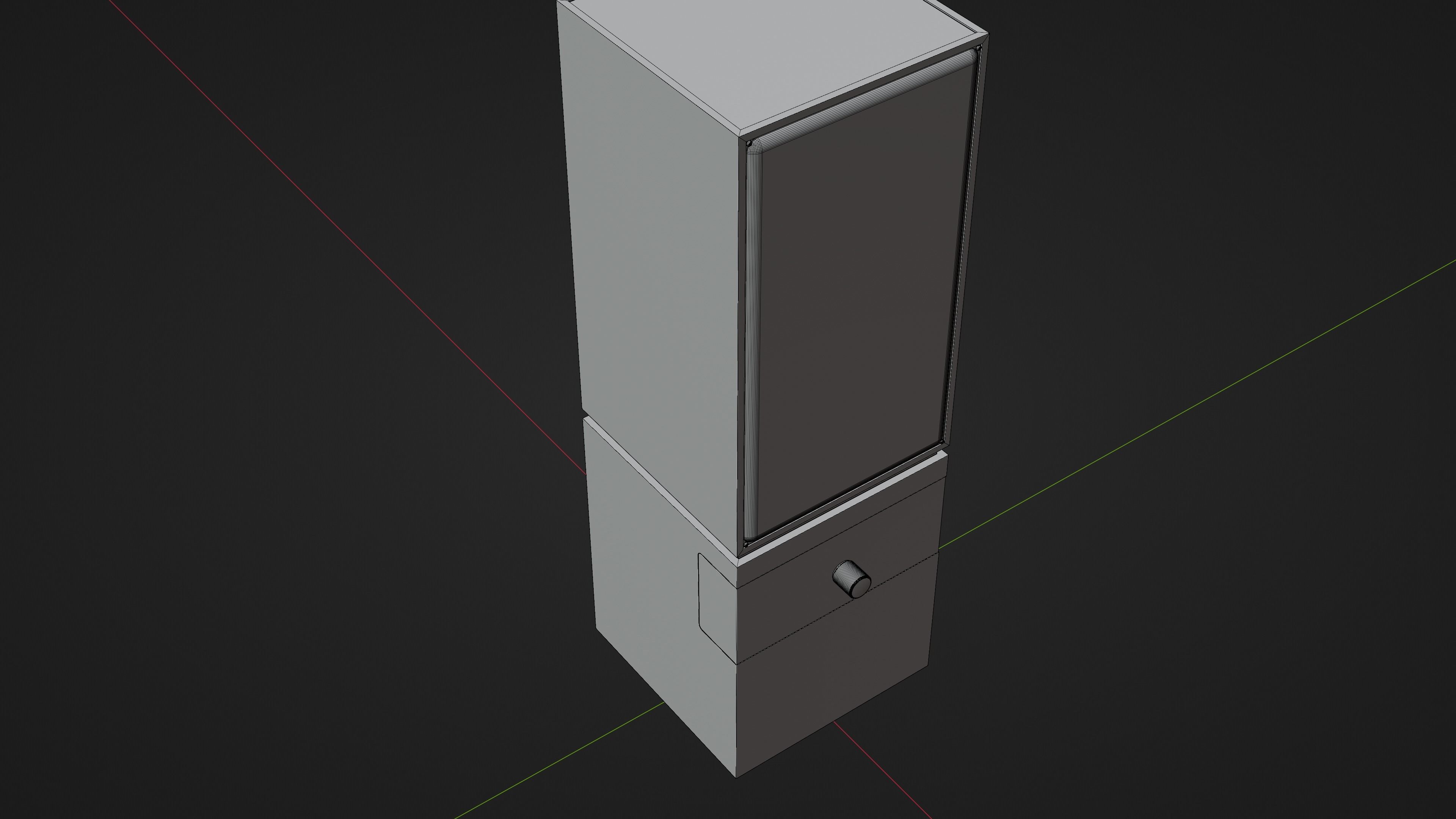 Metal speaker Free low-poly 3D model_5