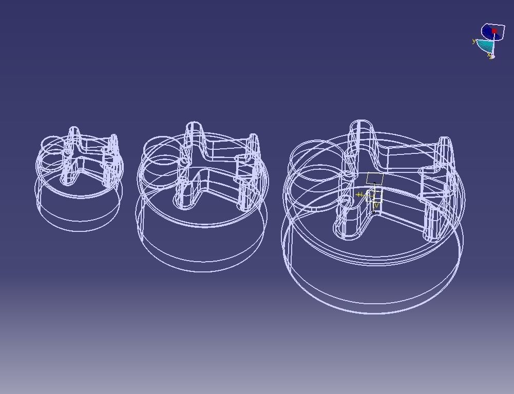 Cookie Cutter Cookie -man and Circle 3D print model_30