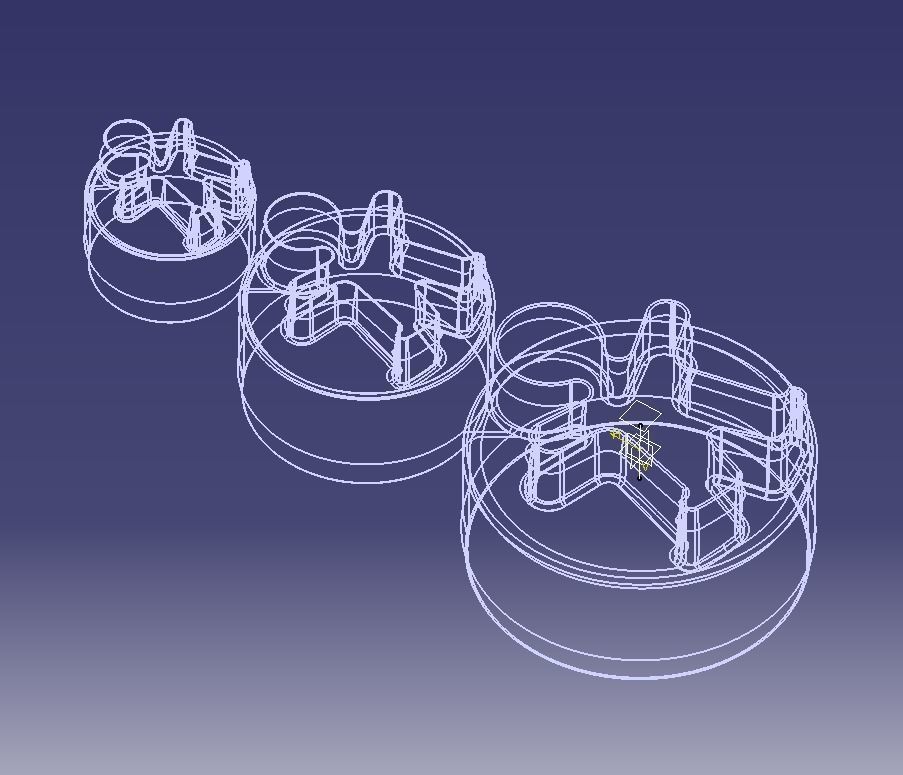 Cookie Cutter Cookie -man and Circle 3D print model_11