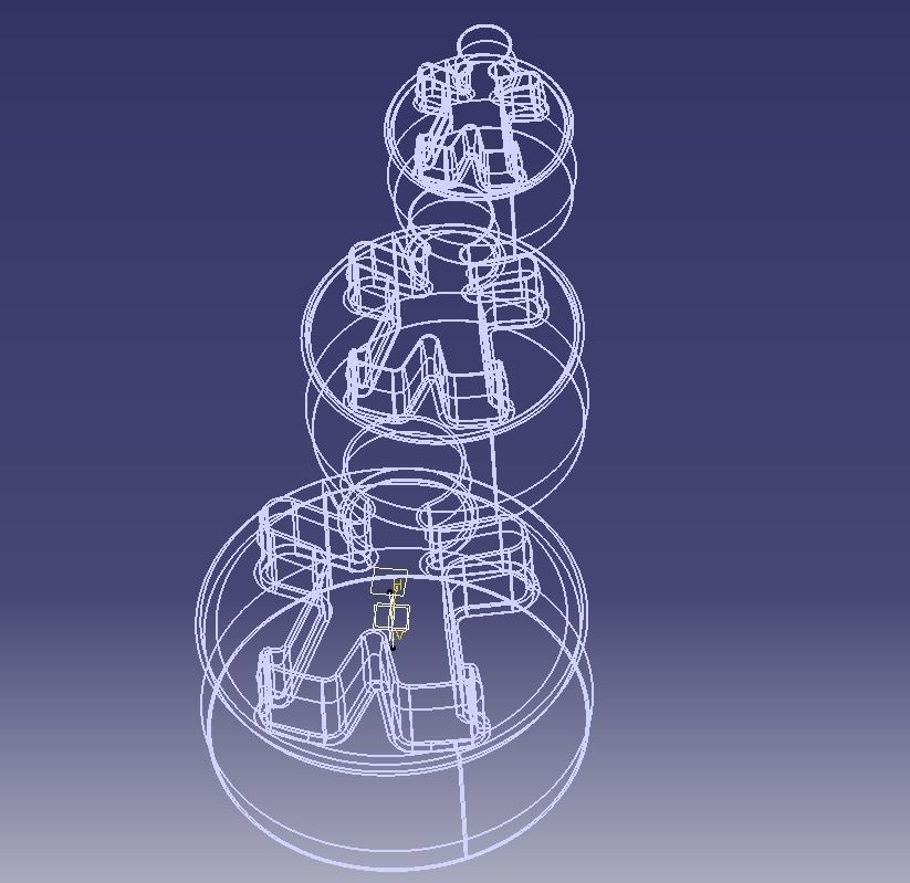 Cookie Cutter Cookie -man and Circle 3D print model_14