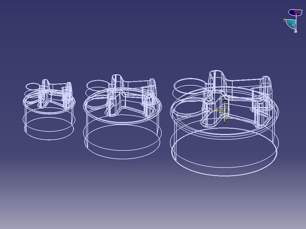 Cookie Cutter Cookie -man and Circle 3D print model_16