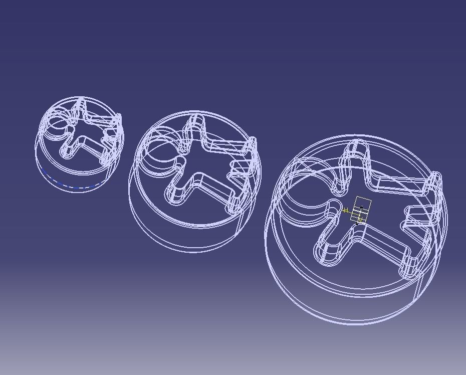 Cookie Cutter Cookie -man and Circle 3D print model_41