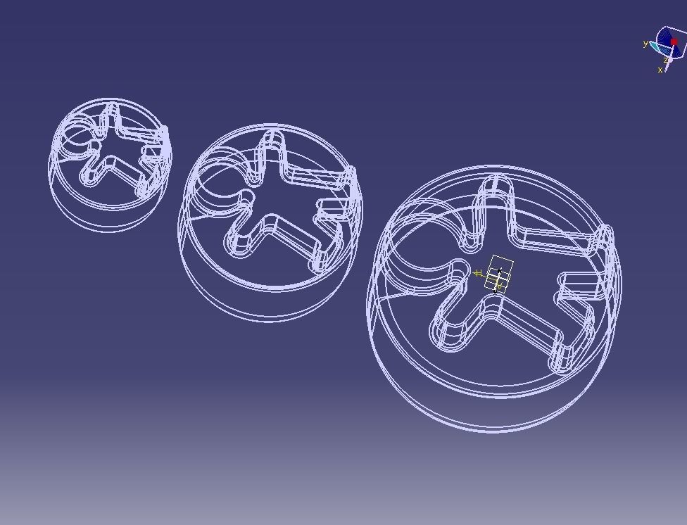 Cookie Cutter Cookie -man and Circle 3D print model_10