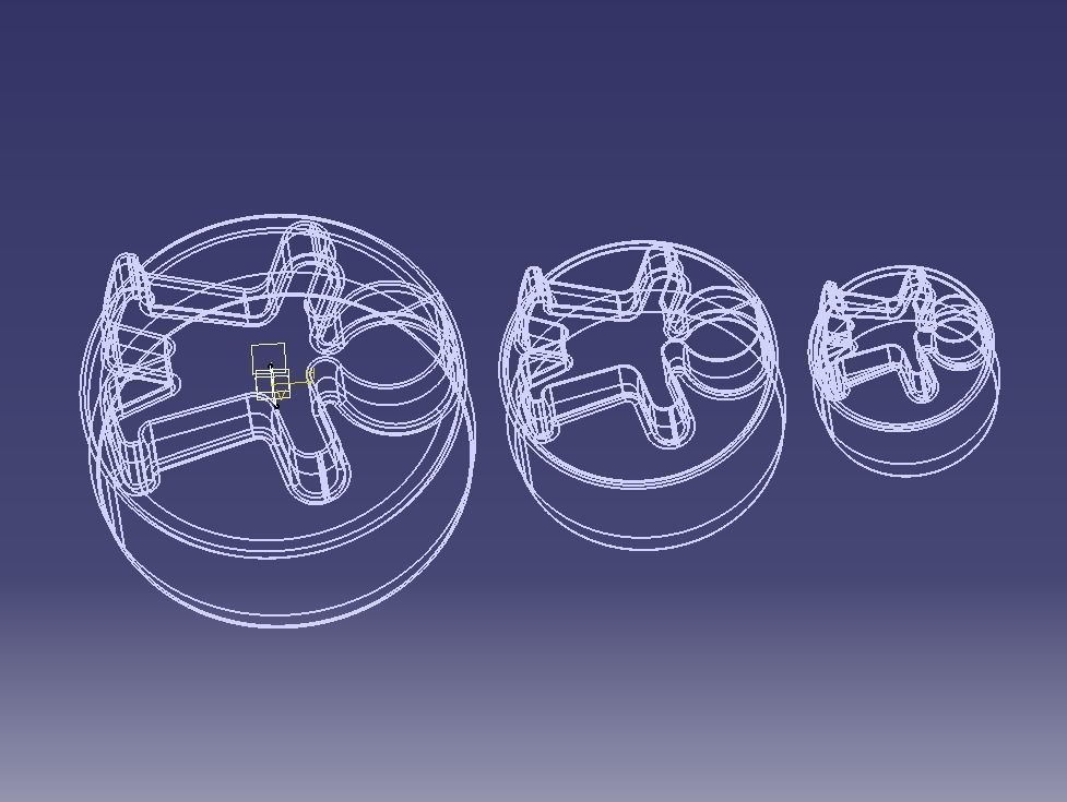 Cookie Cutter Cookie -man and Circle 3D print model_56