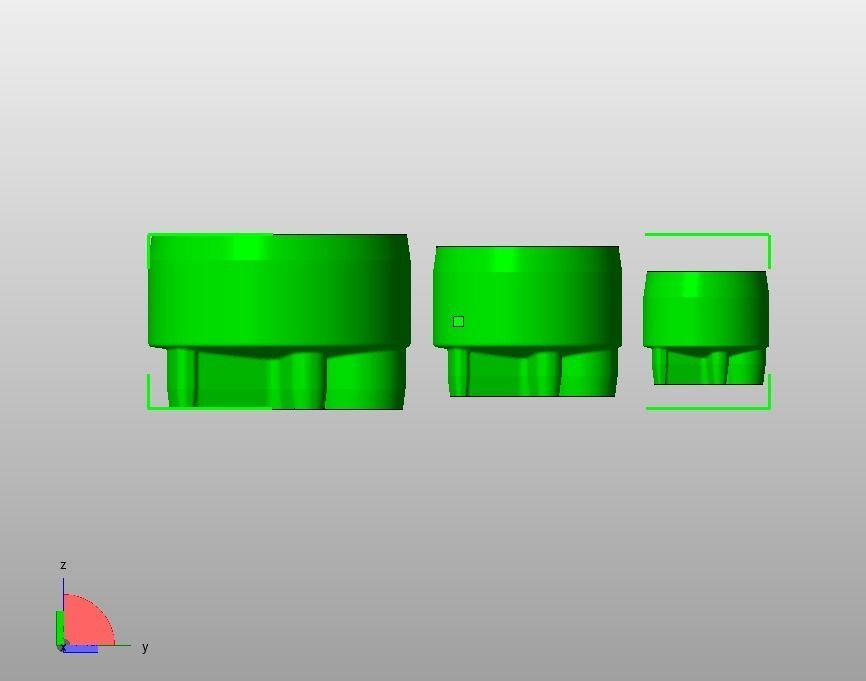 Cookie Cutter Cookie -man and Circle 3D print model_43
