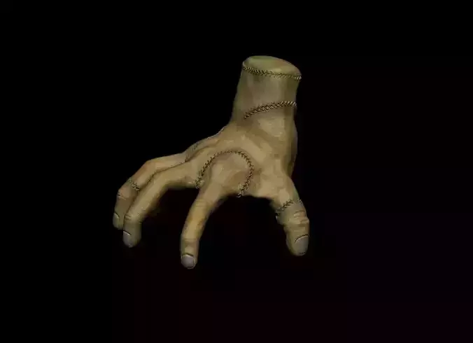 THING WEDNESDAY ADAMS FAMILY 3D print model