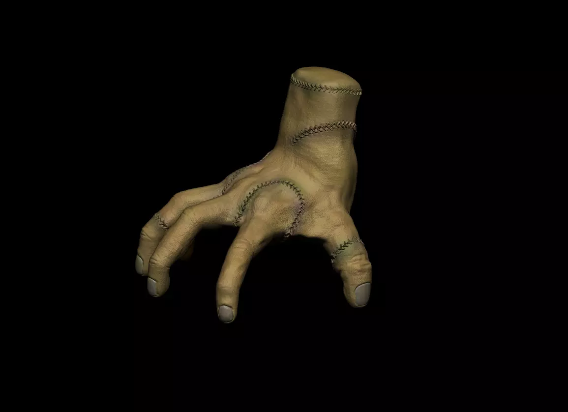 THING WEDNESDAY ADAMS FAMILY 3D print model