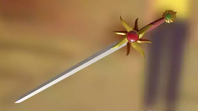 Rick And Morty cword Knights of The Sun 3D print model