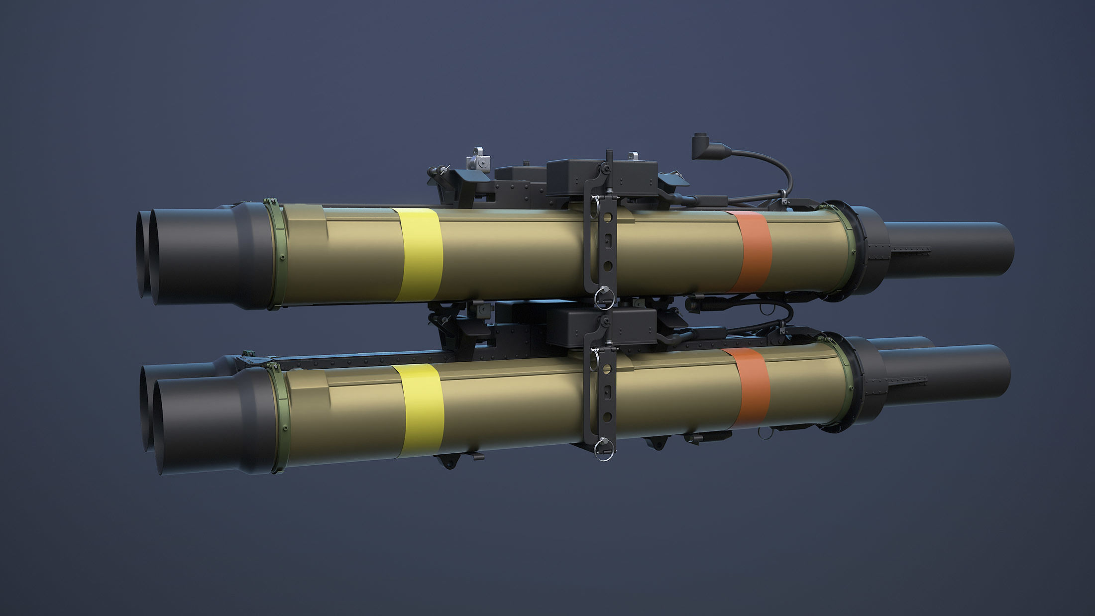 TOW BGM-71 With XM65 Launcher 3D model_3