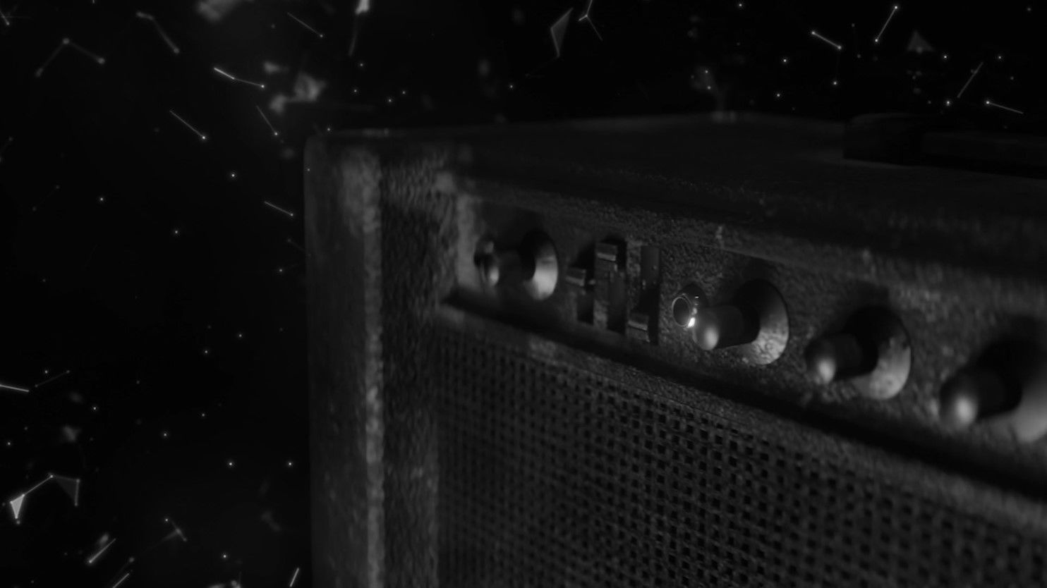 Guitar Amp - Unbranded Low-poly 3D model_4