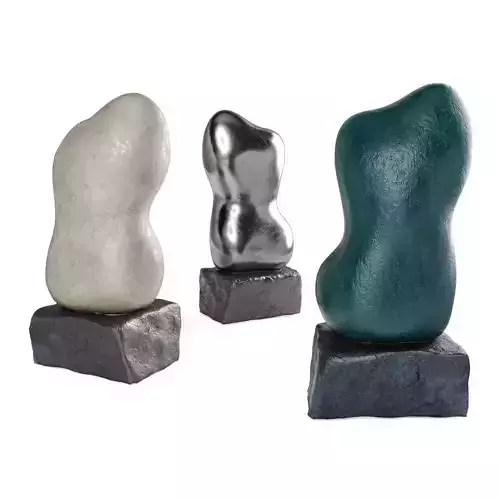 Amorph figure sculpture