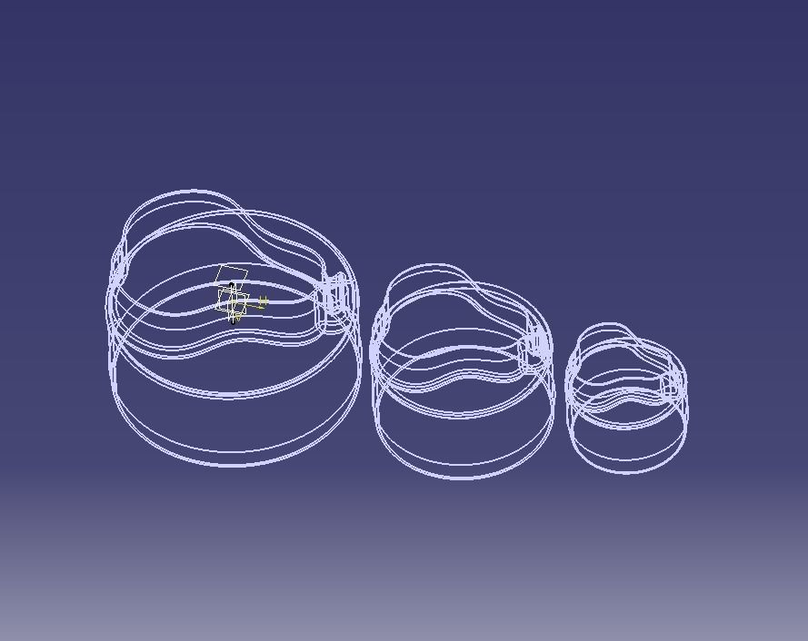 Cookie Cutter Pear and Circle 3D print model_18