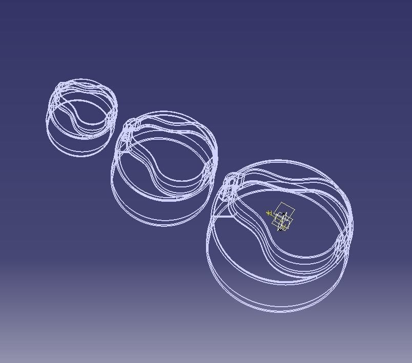 Cookie Cutter Pear and Circle 3D print model_26