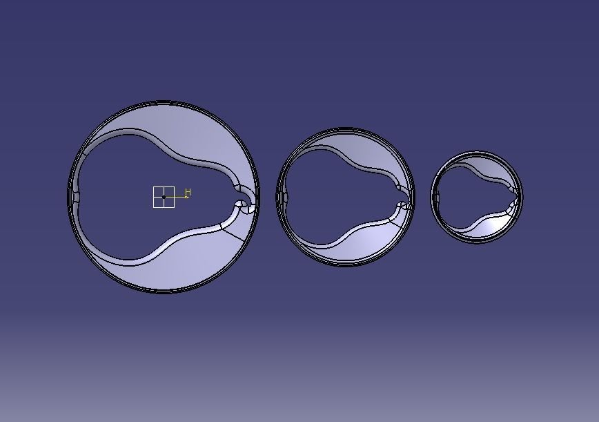 Cookie Cutter Pear and Circle 3D print model_38