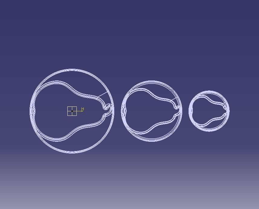 Cookie Cutter Pear and Circle 3D print model_16