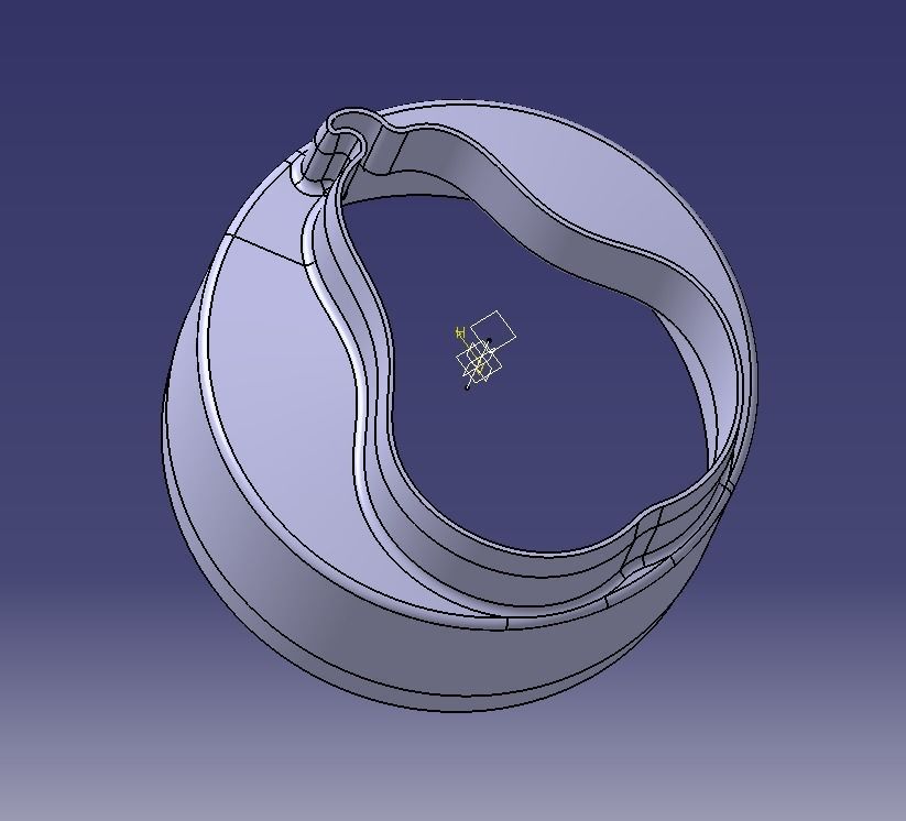 Cookie Cutter Pear and Circle 3D print model_28