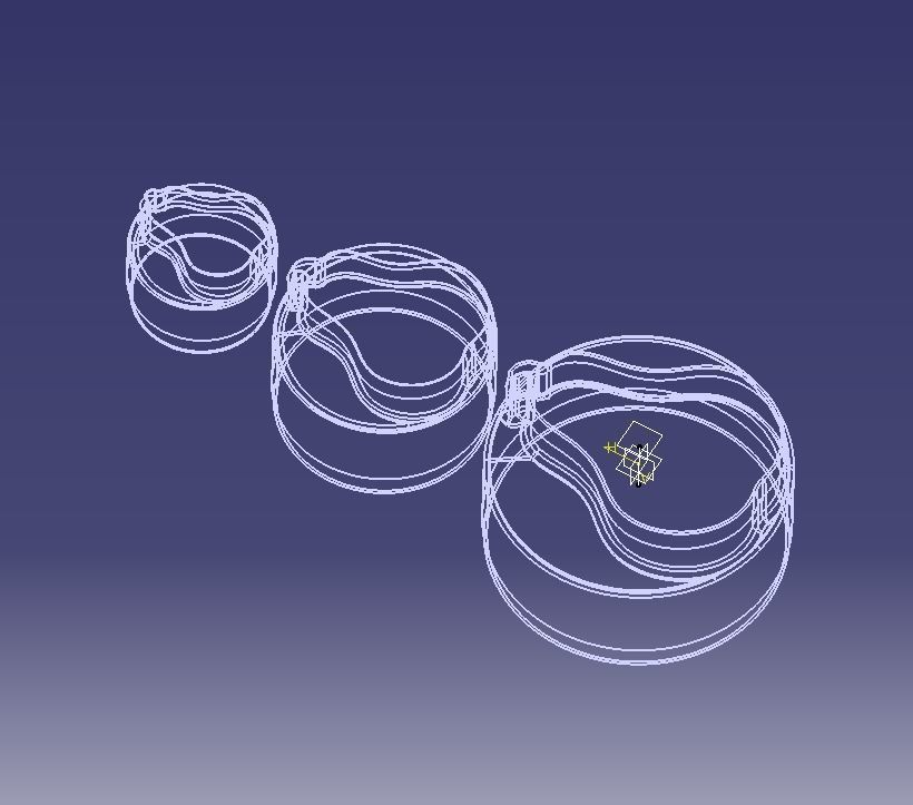 Cookie Cutter Pear and Circle 3D print model_37