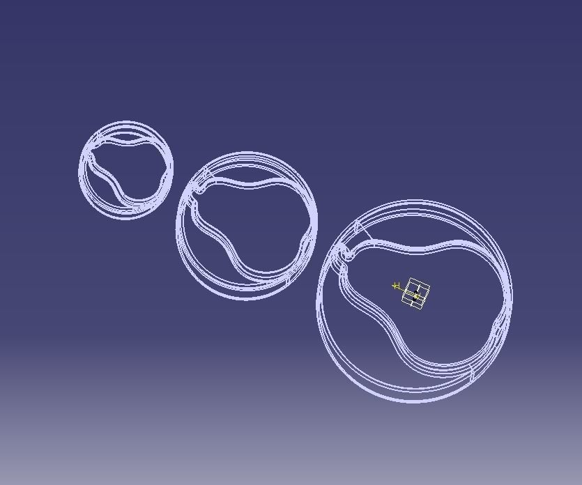 Cookie Cutter Pear and Circle 3D print model_27