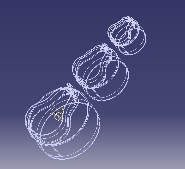 Cookie Cutter Pear and Circle 3D print model_22